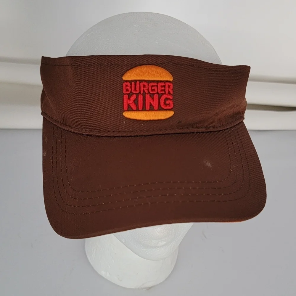 Burger King Crew Visor Snap Back Embroidered